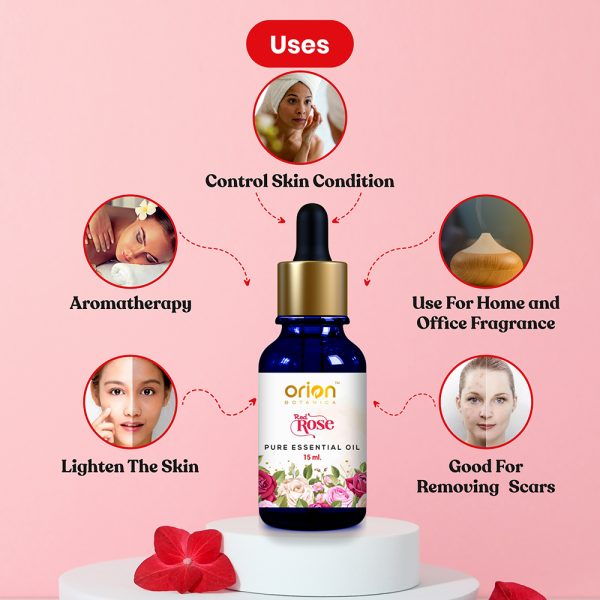 Orion Botanica Red Rose Pure Essential Oil