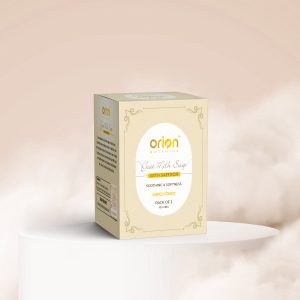 Orion Botanica goat milk soap with saffron 100 gm